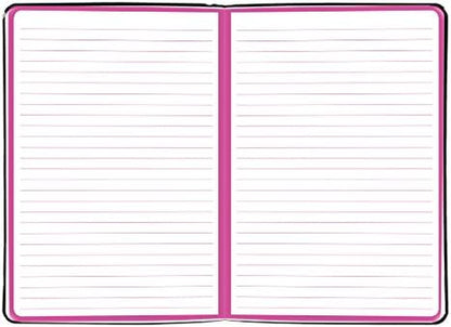 Graphique Soft Cover Journal,"Vintage Blog" Design - 200 Ruled Pages, Embellished with Gold Foil, 6" x 8.25" x .5" - Durable Notebook for Notes, Lists, Recipes, and More