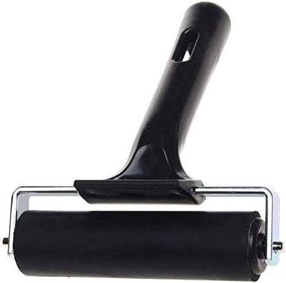 2Pcs Rubber Brayer Roller for Printmaking, Great for Gluing Application Also. (4inch+2.2 inch)