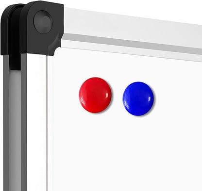 XBoard Extra Large Magnetic Whiteboard 72 x 40 Inch, Giant Dry Erase White Board for Wall with Marker Tray 6' x 3' | Big Aluminum Frame Message Presentation Board