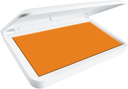 COLOP Make Series, Ink Stamp Pads, with Non-Toxic Premium Ink, Water-Based Acid-Free (Shiny Orange, Make 3-3-1/2" x 6-1/4")