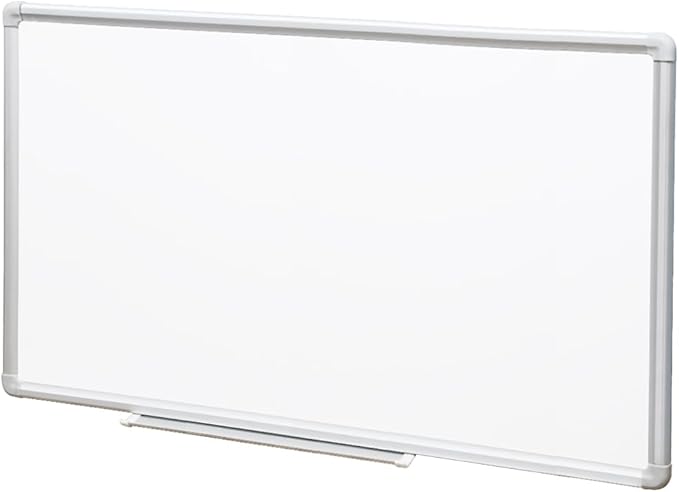 DEVELOP Large Magnetic Dry Erase Board 36 x 72 Inch, Wall Mounted Whiteboard with Aluminium Frame & Detachable Marker Tray 3' x 6', Magnetic White Board for Home School Office