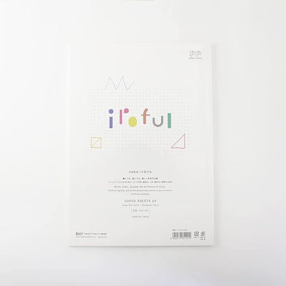 iroful 75 gsm Loose Sheet, 8.27 x 11.7", 50 Sheets/Pack, 5mm Dot Grid, White, 1 pack (PI-A4P-D5W)