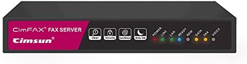 CimFAX Fax from PC/Mobile to Fax Machines Fax2Email 20 Users Fax Server Automatic Fax Solution Fax Via Landline… (2GB)