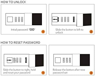 Mazeran Bee Shaped Combination Lock Journal, PU Leather Hard Cover Notebook Cute Diary, Thick A5 Lined Password Locking Personal Planner Secret Organizer Gift for Girls Women Daughter