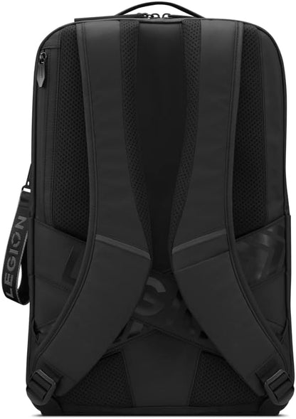 Lenovo Legion Gaming Backpack GB700 for Computers Up to 16 -Inch – 20L Capacity Ultimate Gamers Bag with Damage Protection, Anti-Theft Lock, & Organized Compartments for Gamers (Black)