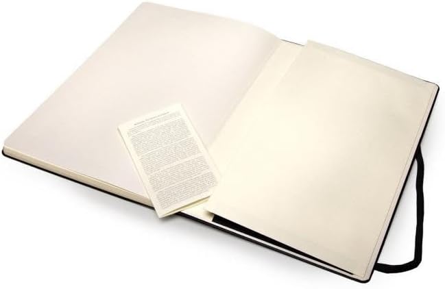 Moleskine Art Sketchbook, Hard Cover, A4 (8.25" x 11.75") Plain/Blank, Black, 96 Pages