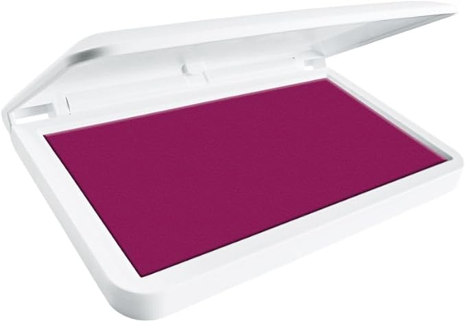 COLOP Make Series, Ink Stamp Pads, with Non-Toxic Premium Ink, Water-Based Acid-Free (Cozy Red, Make 3-3-1/2" x 6-1/4")