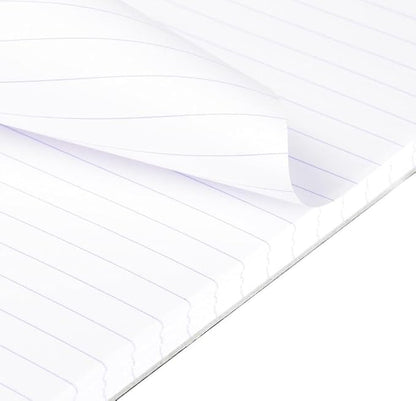 Rhodia Wirebound Notepad - Lined 80 sheets - 6 x 8 1/4 - Black cover – Pack of 1