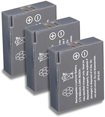 EARTEC UL3D Ultralite-HD 3-Person Full Duplex Wireless Intercom Headset Communication System, Dual Ear Headsets, Up to 1000ft Range, U.S. Company