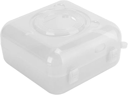ASHATA Transparent Case for PeriPage Mini Pocket, Shockproof Pocket Printer Protective Shell for Peripage Pocket Thermal Printer (Transparent)