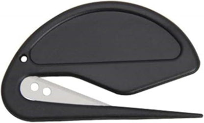 Black Letter Opener Envelope Slitter, Women Letter Opener Slitter for Men Letter Openers for Envelope Package Paper Trim Safe Mail Opener Letter Openers Office Supplies