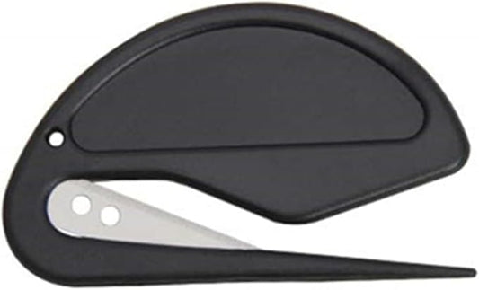 Black Letter Opener Envelope Slitter, Women Letter Opener Slitter for Men Letter Openers for Envelope Package Paper Trim Safe Mail Opener Letter Openers Office Supplies