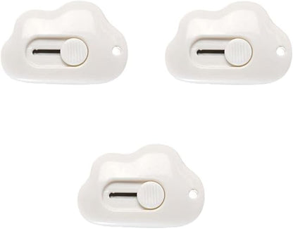 Angoily 3pcs for Home Utility Mini Retractable Lock Opening Tool School Pocket Knife Function Portable Knives Cutting Students Cardboard Craft Cartons Letter Practical Animal Box Cutter