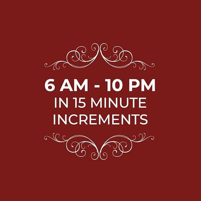 Notebook Planner, 8 Column Appointment Book – Large 16.25" x 13.5" Undated 2024 Planner, Daily & Hourly Planner in 15 Minute Increments – Spiral Notebook Organizer for Scheduling Appointments (8 Columns)