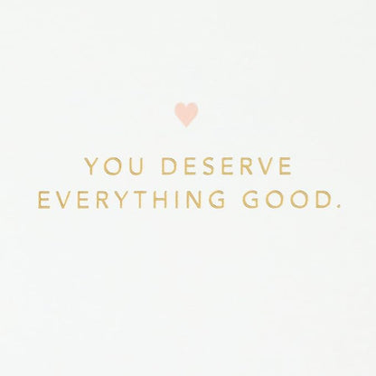 Hallmark Signature Birthday Card for Husband, Wife, Boyfriend, Girlfriend (One I Love)