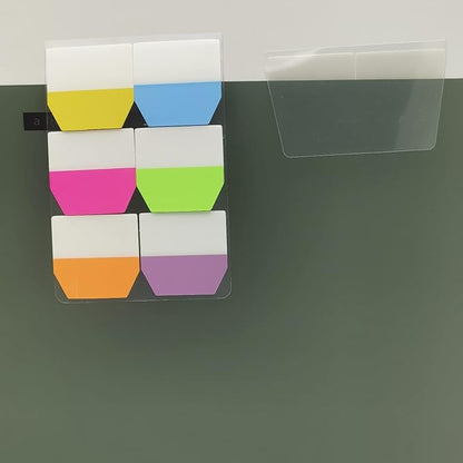 Sticky Index Tabs 1 Inch Page Markers Flags Page Notes Sticker Page Tabs Sticky Tabs for Binders Bookmarks Notebooks File (720pcs)