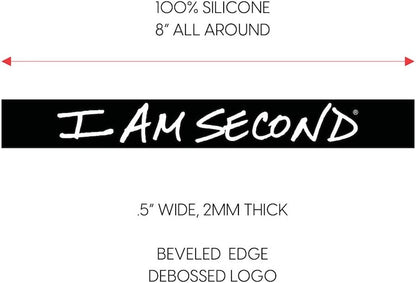 I Am Second 3-Pack Adult Multi-Color Wristband Bundle