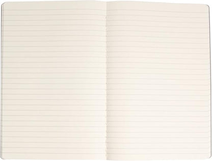 Simply Genius A5 Notebooks for Work, Travel, Business, School & More - College Ruled Notebook - Soft Cover Journal for Women & Men - Lined Note Books with 92 Pages, 5.5" x 8.3" (Gray, 30 Pack)