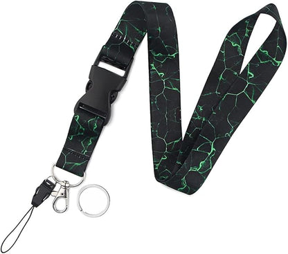 Yiflin Cute Neck Lanyard for Keys, Keychain, Wallet, ID Card Holder, with Quick Release Buckle