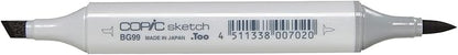 Copic Markers BG99-Sketch, Fragstone Blue