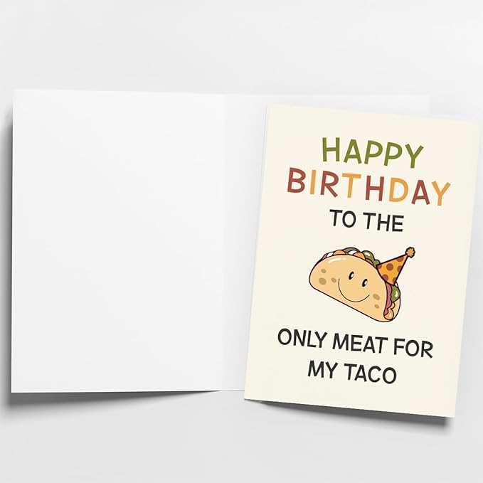 Husband Birthday Card | Birthday Decorations for Men | Funny Birthday Card & Gift for Husband, Men, Boyfriend, and Him | Happy