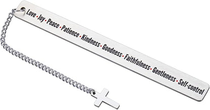 Bible Verse White Elephant Gifts Christian Jesus Spiritual Gifts for Women Sister Baptism Confirmation Gifts for Teen Girls Boys Christian Bible Accessories Bookmark Gifts for Her Religious