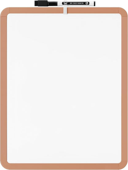 Mr. Pen- Dry Erase Board, 14” x 11” with a Black Dry Erase Marker, Sandstone Color Frame, Small White Board, White Board for Kids, White Board for Students, Small Dry Erase Board, Mini White Board