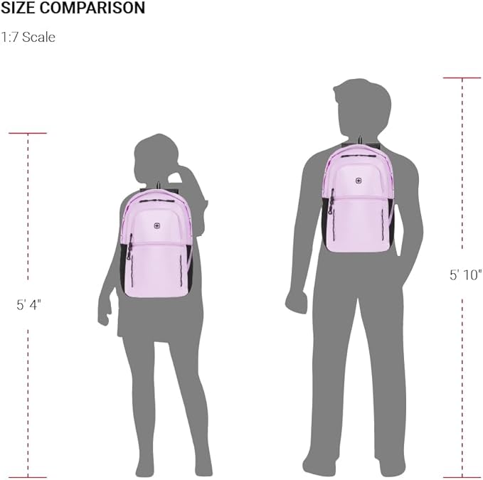 SwissGear Versa, Pastel Lilac, 17.75-Inch