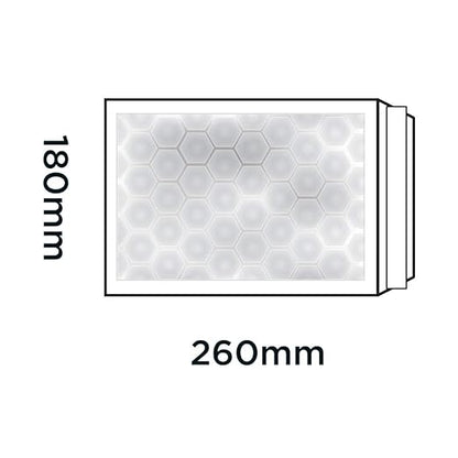 Blake Purely Packaging C5+ 250 x 180 mm Matt Metallic Padded Bubble Envelopes Peel and Seal (MTSP250/10) Shocking Pink - Pack of 10