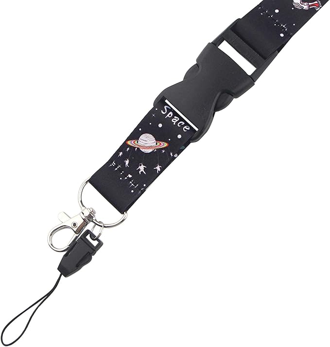 Yiflin Cute Neck Lanyard for Keys, Keychain, Wallet, ID Card Holder, with Quick Release Buckle