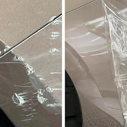 Clear Paint Protection Bulk Film for Cars, Headlight, Doors & Furniture, Self-Adhesive, Non-Yellowing, UV & Scratch Resistant, 7.5 mil TPU (12" x 96")