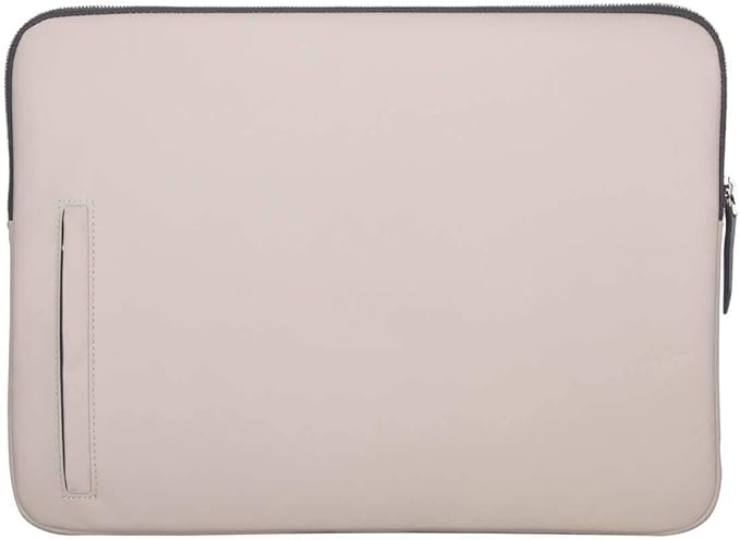 Targus Newport Modern Style Sleeve with Durable Water-Repellent Nylon, Back Zip Pocket Pouch, Protective Slipcase fits 11-12-Inch Laptop/Notebook, Tan (TSS100106GL)