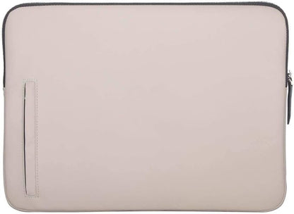 Targus Newport Modern Style Sleeve with Durable Water-Repellent Nylon, Back Zip Pocket Pouch, Protective Slipcase fits 11-12-Inch Laptop/Notebook, Tan (TSS100106GL)