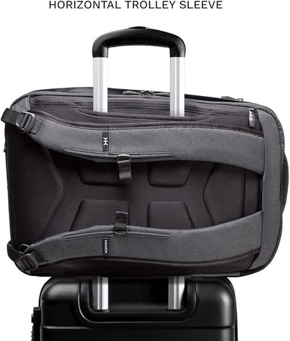 Knack Series 1 Laptop Backpack Fits up to 17 Inch - Knack Bags Carry-On Backpack, TSA Approved, Expandable Travel Backpacks With 4 Day Outfit Capacity (Savile Gray, Large)