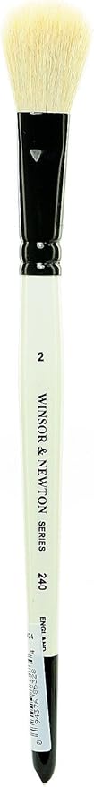 Winsor & Newton Series 240 Goat Hair Short Handle Brush-Wash #2