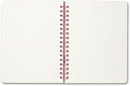 Compendium Spiral Notebook - This just might be the day you've been waiting for. — A Designer Spiral Notebook with 192 Lined Pages, College Ruled, 7.5”W x 9.25”H