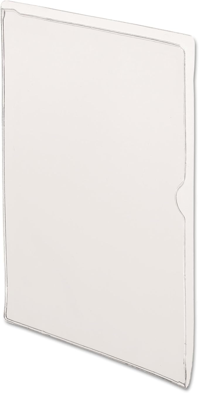 Pendaflex PFX62004 CopyGard Heavy-Gauge Organizers, Jacket, Letter Size, Vinyl, CLR, 25 per Box