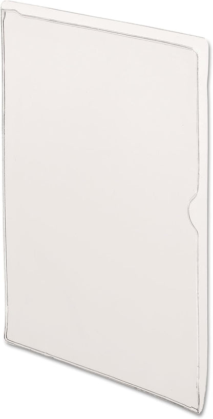 Pendaflex PFX62004 CopyGard Heavy-Gauge Organizers, Jacket, Letter Size, Vinyl, CLR, 25 per Box