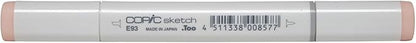 Copic Markers E93-Sketch, Tea Rose, 1 Count (Pack of 1)
