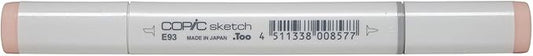 Copic Markers E93-Sketch, Tea Rose, 1 Count (Pack of 1)