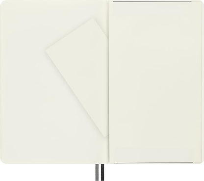 Moleskine Classic Expanded Notebook, Soft Cover, Large (5" x 8.25") Plain/Blank, Black, 400 Pages