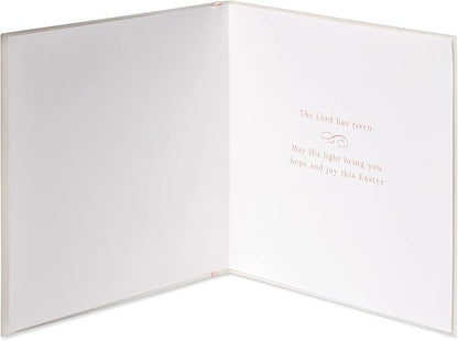 Papyrus Religious Easter Card (The Lord Has Risen)