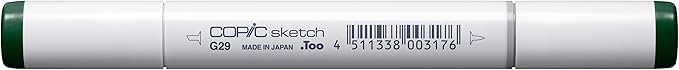 Copic Marker Copic Sketch Markers, Pine Tree Green