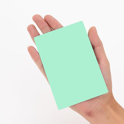 Pale Green Magnetic Labels for White Board,Dry Erase Magnets Sheets,Labeling Lockers,Orgnazing Metal Surface Cabinet