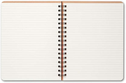 Compendium Spiral Notebook - You are here. Now, everything is possible. — A Designer Spiral Notebook with 192 Lined Pages, College Ruled, 7.5”W x 9.25”H