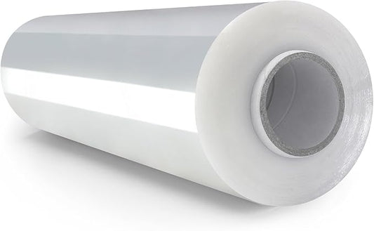 Bonison 18" x 2000' x 80 Shrink Wrap Pallet Wrap Stretch Film 20 Microns Thick Industrial Strength Shrink Film. Clear plastic polyethylene Machine Grade Stretch Film Wrap for Moving Packing Store