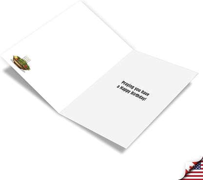 NobleWorks, Funny Birthday Greeting Card with 5 x 7 Inch Envelope (1 Card) Bday Cells Die C10832BDG