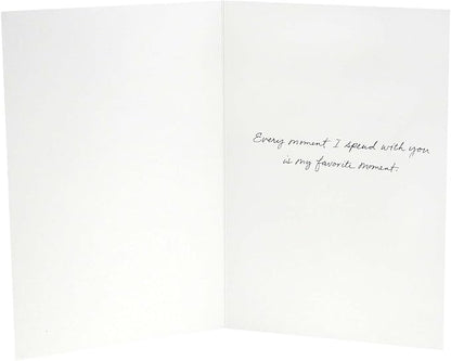 Hallmark Signature Love Card (Time Flies)