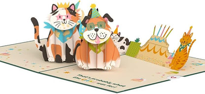 Lovepop Happy Birthday Pop-Up Card for Her and Him- 3D Birthday Animal Greeting Cards for Boys, Girls, Men, Women - We Heard It's Your Birthday - 5" x 7" Card - Blank Note Card & Envelope Included