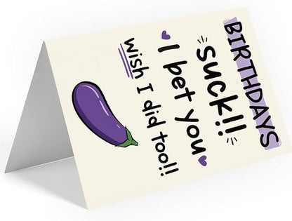 Funny Birthday Card & Gifts for Men, Husband, Boyfriend, and Him, Happy Bday Card